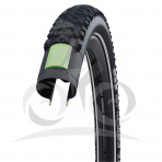 Schwalbe Smart Sam Plus 29x2.25 Addix DoubleDefense GreenGuard reflexný pruh