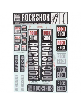 ROCKSHOX DECAL KIT 30/32/RS1 WHITE Množ. Uni (11.4318.003.497)