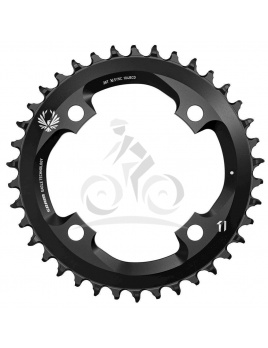 SRAM CRING X-SYNC EAGLE 38T 104 BLK Množ. Uni (11.6218.033.030)