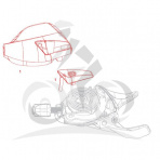 SRAM COVER KIT TRIGGER MMX NX EAGLE Množ. Uni (11.7018.074.001)