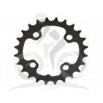 SRAM CRING MTB 24T V1 64 STEEL MATTEBLACK Množ. Uni (11.6215.066.000)