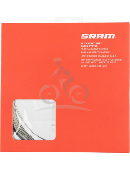 SRAM SLICKWIRE SHIFT CABLE KIT 4MM BLK V2 Množ. Uni (00.7118.007.001)