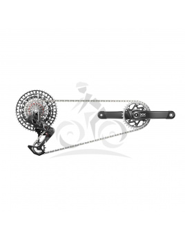 SRAM GS XXSL EAGLE TRANSMISSION AXS 170 TTYPE Množ. Uni (00.7918.166.001)