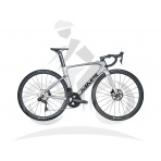 Cestný bicykel MMR ADRENALINE AERO 00 - Silver N Black