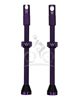 PEATY'S X CHRIS KING (MK2) VIOLET TUBELESS VALVES - 80MM (PTV2-80-VLT-12) Množ. Uni