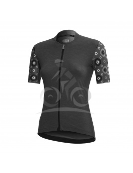 DOTOUT DÁMSKÝ DRES CHECK MELANGE DARK GREY (A23W055850) M