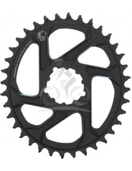 SRAM X-SYNC 2 EAGLE Oval Black 36z., Boost - prevodník 11.6218.038.040