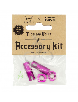 PEATY'S X CHRIS KING (MK2) PUNCH TUBELESS VALVES ACCESSORY KIT (PTV2-ACCS-PUN-12) Množ. Uni