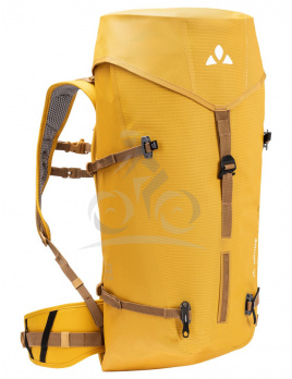 Vaude alpinistický nepremokavý batoh Rupal 28, unisex, burnt yellow - burnt yellow