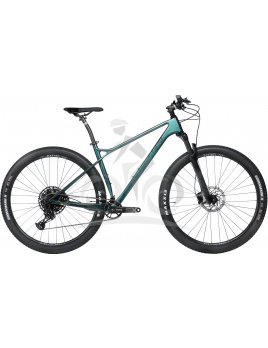 Horský bicykel SILVERBACK Superspeed CF, SRAM GX 12s, veľkosť M - Emerald Green