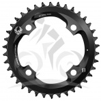 SRAM CRING X-SYNC EAGLE 38T 104 BLK Množ. Uni (11.6218.033.030)