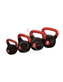 ACRA Kettlebell s cementovou náplňou - 6 kg