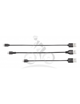 FORCE kábel dobíjací Micro USB uni mix dĺžok