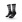 FIZIK SOCKS OFF-ROAD GREY/BLACK (FZKSOCKSOF7010) M