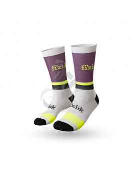 FIZIK SOCKS TEAM EDITION LILAC/WHITE (FZKSOCKSTE3820) S