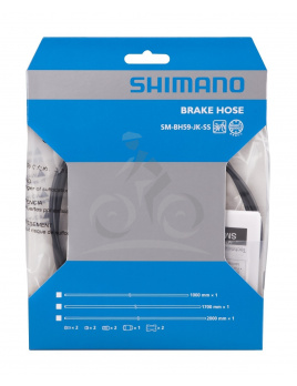 Brzdová hadica SHIMANO SM-BH59-JK 1700 mm sada pre kotúčové brzdy, čierna