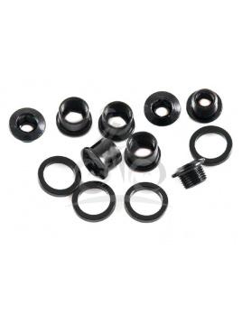 SRAM CHAINRING BOLT KIT 4 STEEL/SP BLACK Množ. Uni (11.6915.006.000)