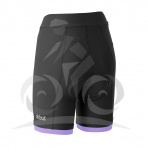 DOTOUT DÁMSKÉ KRAŤASY S VLOŽKOU INSTINCT BLACK-LILAC (DOT PRO W) (A18W265959) L