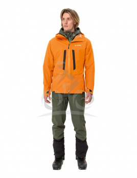 Vaude hardshell bunda Monviso 2,5L, pánska, oranžová (kurkuma) - L