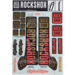 ROCKSHOX DECAL KIT TLD 35MM GOLD/ORANGE Množ. Uni (00.4318.021.000)