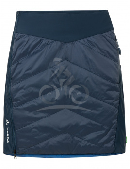 Vaude zateplená sukňa Sesvenna Reversible II, dámska, dark sea/blue - 38