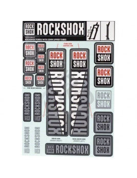 ROCKSHOX DECAL KIT 35MM DC WHITE Množ. Uni (11.4318.003.515)