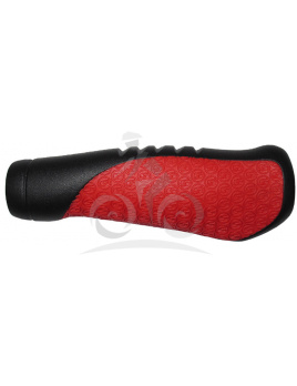 Gripy Sram Comfort 133 mm čierna/červená