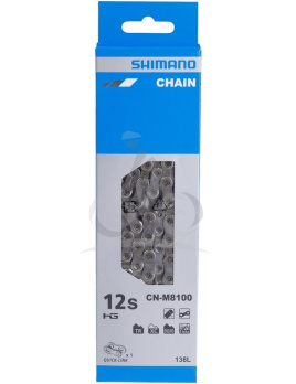 Reťaz SHIMANO XT CN-M8100 - 12 rýchlostí - 138cc rýchloupínač