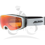 Lyžiarske okuliare Alpina DOUBLE JACK PLANET Q Lite biele - Ski goggles Alpina DOUBLE JACK PLANET Q Lite white