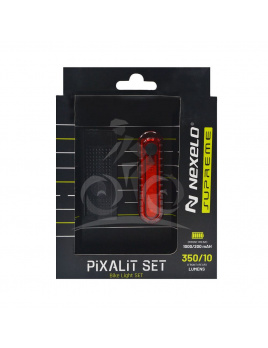 SVĚTLO NEXELO SUPREME PIXALIT SET 350LM/10LM USB