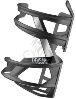 Košík Elite Prism Left carbon 24, čierny matný/čierny