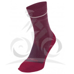 Vaude vlnené ponožky Wool Socks Short, unisex, cassis - 39-41