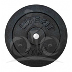 Kotúč LIFEFIT 20kg, kovový, 30mm tyč F-KOT30-20