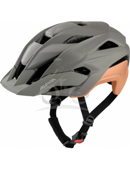 ALPINA Cyklistická prilba KAMLOOP moon grey-peach mat - Veľkosť : M