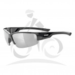 UVEX BRÝLE SPORTSTYLE 215 BLACK/SILVER (2216) Množ. Uni (r. 2022)