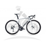 Cestný bicykel MMR ADRENALINE AERO 30 - Silver N Black