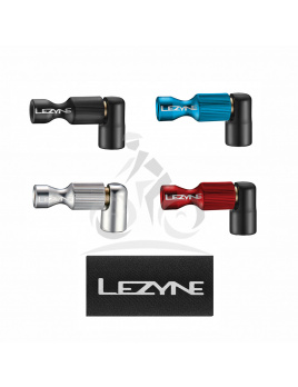 LEZYNE Bombičková pumpička TRIGGER DRIVE CO2 - hlava - čierna