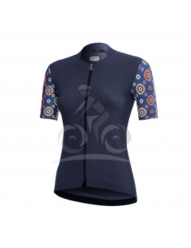 DOTOUT DÁMSKÝ DRES CHECK MELANGE BLUE (A23W055730) S