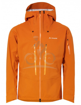 Vaude hardshell bunda Monviso 3L, pánska, oranžová (kumquat) - XL