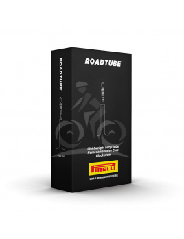 Trubka Pirelli ROADTUBE, 23/30-622, Presta RVC 60mm, čierna s čiernym ventilom