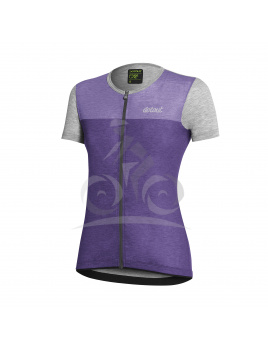 DOTOUT DÁMSKÝ DRES GLORY VIOLET-MELANGE LIGHT GREY (A23W230453) S