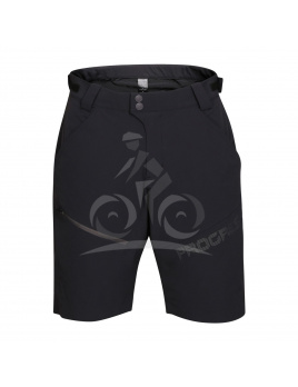 GENIUS BIKE SHORTS pánské cyklo šortky - XL-černá