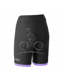 DOTOUT DÁMSKÉ KRAŤASY S VLOŽKOU INSTINCT BLACK-LILAC (A18W260959) S