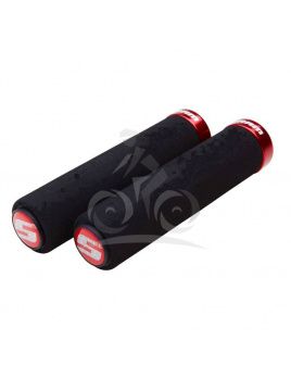 SRAM SRAM LOCKING GRIPS FOAM 129 BLK/RED Množ. Uni (00.7915.068.020)