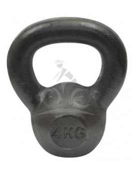 LifeFit Steell Kettlebell 4 kg činka