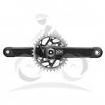 SRAM AM FC XXSL EAGLE Q168CL55 DUB170 BLK34TT Množ. Uni (00.6118.633.001)