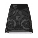 Vaude zateplená sukňa Sesvenna Reversible II, dámska, black/white - 38