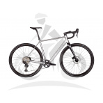 Gravel e-bike MMR X-BEAT 00 - Silver N Black - veľkosť M / 2024