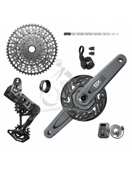 Súprava SRAM GX T-Type Eagle E-MTB Bosch Transmission AXS, dĺžka kľuky 160 mm