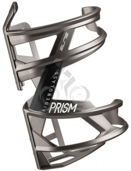 ELITE Prism right - titanium lesk/čierny - košík na bidón E0181022